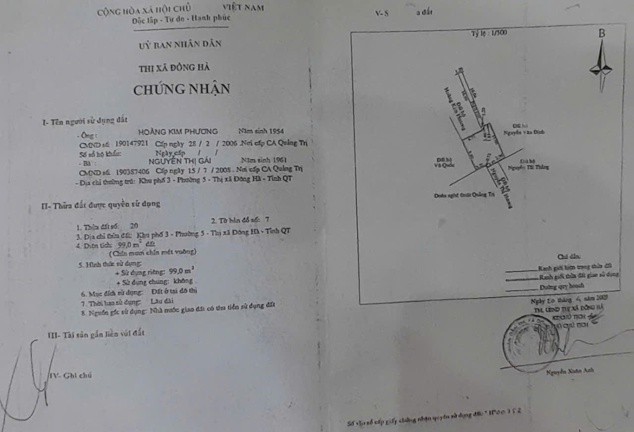 CHUYỂN CÔNG TÁC CẦN BÁN CĂN NHÀ TÂM HUYẾT 2 TẦNG, NGAY TRUNG TÂM NHÀ HÁT, TP ĐÔNG HÀ. LH: 097.248.74.74